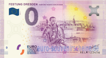 XELM-2019-1 FESTUNG DRESDEN KURFÜRST MORITZ VON SACHSEN