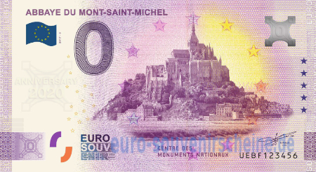 UEBF-2020-3 ABBAYE DU MONT-SAINT-MICHEL CENTRE DES MONUMENTS NATIONAUX