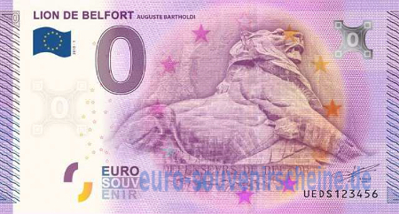 UEDS-2015-1 LION DE BELFORT AUGUSTE BARTHOLDI