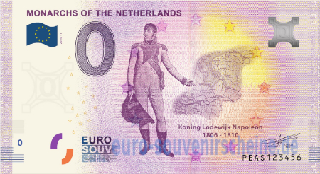 PEAS-2020-1 MONARCHS OF THE NETHERLANDS KONING LODEWIJK NAPOLEON