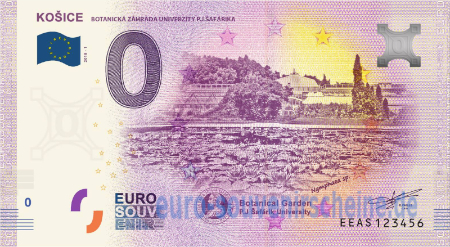EEAS-2018-1 KOŠICE BOTANICKÁ ZÁHRADA UNIVERZITY PJ SAFÁRIKA